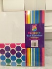Vintage Lisa Frank Queen Of Color Tab Dividers Polkadots New In Package 90s