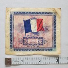 Allied Military Currency Amc 10 Ten Dix French Francs Banknote 1944 High Grade