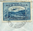 New Guinea 1939   d  1  d   3d Btw Sg 212-216 On Envelope Used Kavieng-london  48 