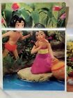 Vtg 1967 Disney 3d Lenticular 4x6 The Jungle Book Postcard Shere Khan  Mowgli 