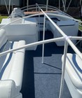 Pontoon Boat Solutions  18  To 22  Pontoon Boat Canvas Solution With 6   Rise