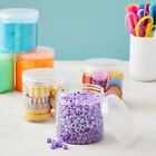 Slime Containers With Lids - 8 Pack 12 Oz Clear Plastic Jars For Kids Diy Crafts