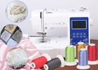 Polyester Embroidery Machine Thread Kit 63 Colors 550 Yards Each Bulk Sewing