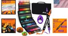 120 Count Acrylic Paint Markers Set  Dual Tip Fine   Brush Pens For Art