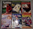 Knitting Digest Magazine Lot 17 Vintage Pattern Sweater Afghan Craft