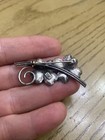 Vintage Sterling Silver Dogwood Flowers Floral Brooch Pin By Beau