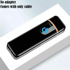 Smart Touch Sensor Usb Rechargeable Double Arc Flameless Plasma Electric Lighter