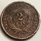 1864 Two Cent Piece First Year Issue Philadelphia Bn1660