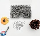 304 Stainless Steel O Ring 600 Pcs Jump Rings 12mm Open close Jump Ring  Loop