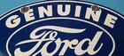 Vintage Ford Automobile Sign - Gas Car Service Station Pump Motor Porcelain Sign