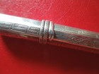 J6305 Antique Dutch Snake  Wrapped  833 Silver Needle Case   See Description