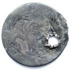 1795 H10c Flowing Hair Silver Half Dime  Holed