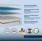 Luxury Serta 10  Full Size Cooling Gel Memory Foam Mattress Mattress-in-a Box