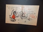 Rare Vintage American Greetings Fold Out Cardboard Like Birthday Card  9082