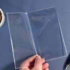 Store Smart - Clear Plastic Cover For A Pocket Planner - 6 Pack - Rsp1855-6