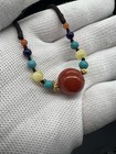 14 2mm 100  Natural Nanhong Agate Choker Necklace                                                                                     