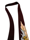 Vintage 1940s Rayon Swing Tie    Abstract Novelty Art Deco Necktie For Men 50x3 9 