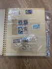 Vintage Stamp Collection Album Lot - Mixed Worldwide   Us Stamps For Collectors