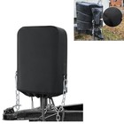 Rv Electric Tongue Jack Cover Waterproof Trailer Jack Protective Black Covers 
