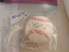 Braxton Davidson Autographed Mlb Baseball - Atlanta Braves  new  2017 Spring