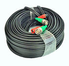 100ft Bnc Cctv Video Power Cable 4k 8mp Ccd Security Camera Dvr Wire Cord -lot 4