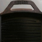 Used Lodge Cast Iron Grill 10 5  Skillet Pan Square Griddle 8sgp Made In Usa