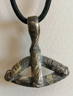 Extremely Rare Ancient Viking Celtic Bronze Amulet Pendant Artifact Authentic