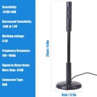 Computer Mini Condenser Microphone Usb Stand Recording Mic For Pc Desktop Laptop