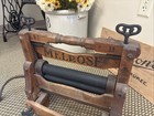 Antique Dowswell Lees Melrose Wooden Clothes Wringer Hand Crank Hamilton Ontario