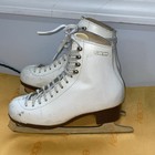 Gam Figure Skates White Women   s Size 5