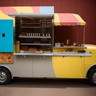 Folding Concession Shelf 24  X 12  For Kitchen Food Truck Garage