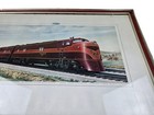 Original 1950s Ben Dedek Alton Rr  4000 Hp Locomotive Diesel Poster Gm 19x25 