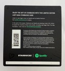 2017 Starbucks Gift Card  Lady Gaga On Backing Spotify  Mint  Worldwide Shipping