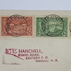 1948 Shirley Street Bahamas Cover With Son Bullseye Cancels