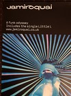 Jamiroquai A Funk Odyssey 23 5x35 5 Record Store Promo Poster 2001 Nu-disco