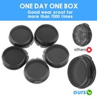 5pcs Small Pill Box travel Round Pill Case portable Pill Container Holder