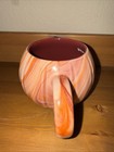 Nwt Starbucks 2025 Fall Halloween Orange Cream Marbled Pumpkin Ceramic Mug