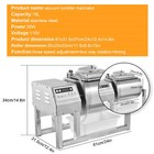 Meat Tumbler Marinator 18l Commercial Vacuum Marinating Mixer Machine Brand New