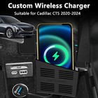 Wireless Car Charger For Cadillac Ct5 Oem Style 15w Qi Charging Pad For Cadillac