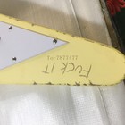 Vintage Heavy Aged James Hetfield Cream Yellow Electric Guitar Stainless Fret