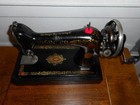 Antique Singer Sewing Machine Model 66  red Eye   Hand Crank  Serviced