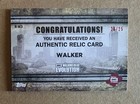 2017 Topps The Walking Dead Evolution Relics Walker  r-w3   d 20 25