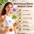 Wormwood Black Walnut Clove Softgels 18-in-1 Herbal 6600mg Gut Cleanse 240 Count