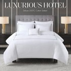 Frette One Bourdon Percale Sheet Set Cal King 4pc