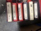 Collection Of 24 Vintage 8 Track Tapes  In Case  Styx   Johnny Cash make Offer
