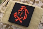 Nswdg Red Squadron Patch The Tribe Devgru St6 Red Team - Black Hook Backing