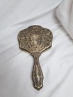 German Silver Victorian Mirror Hand Vanity German Silver Vintage