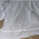 Restoration Hardware Baby   Child Crib Blue Bedskirt