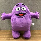 Mcdonald s Limited Edition Purple Grimace Plush -extra Large 20  Inches