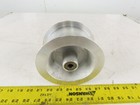 6  Od X 3  Tracking Groove Flat Belt Idler Pulley Sheave Aluminum 1-1 8  Bore